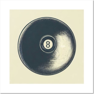 8 ball Posters and Art
